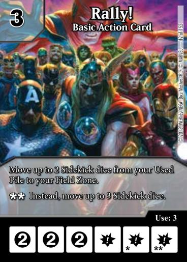 Rally!: Basic Action Card