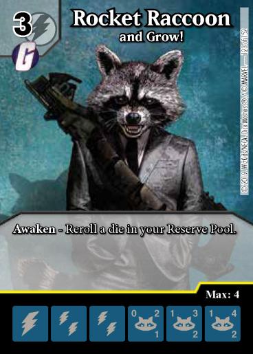 Rocket Raccoon: and Grow! - Foil