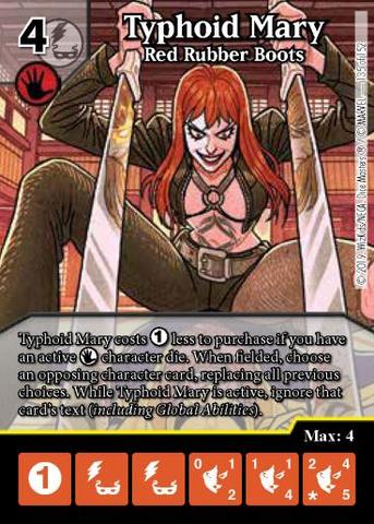 Typhoid Mary: Red Rubber Boots - Foil