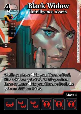 Black Widow: Intelligence Assets - Foil