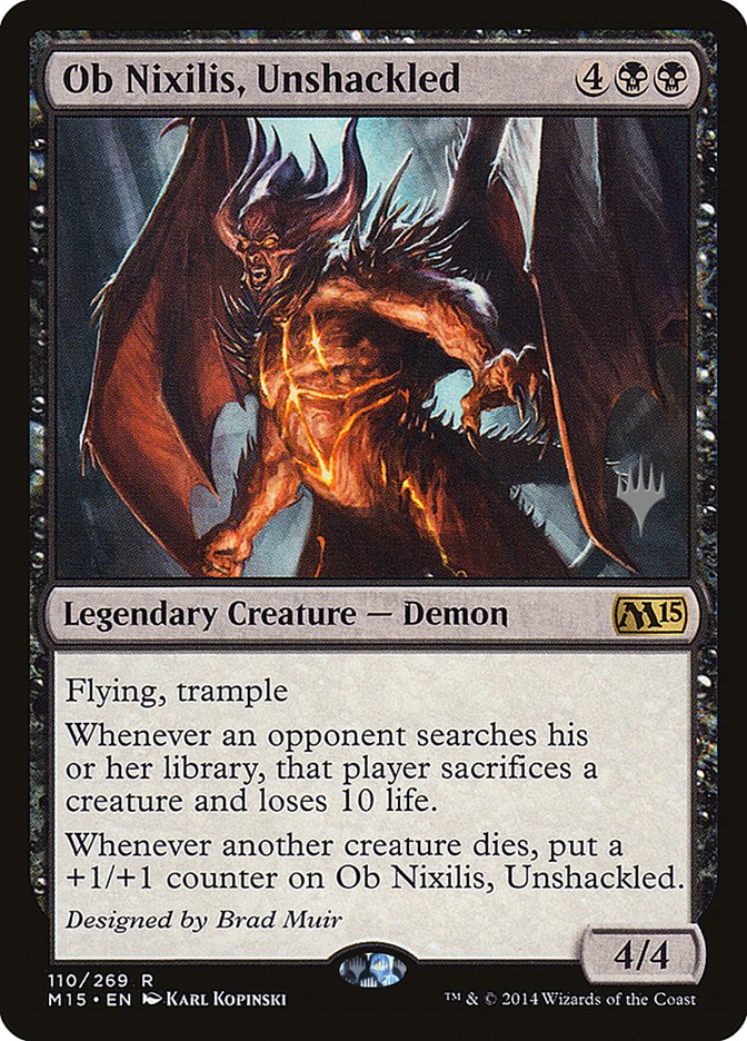 Ob Nixilis, Unshackled - Promo Pack