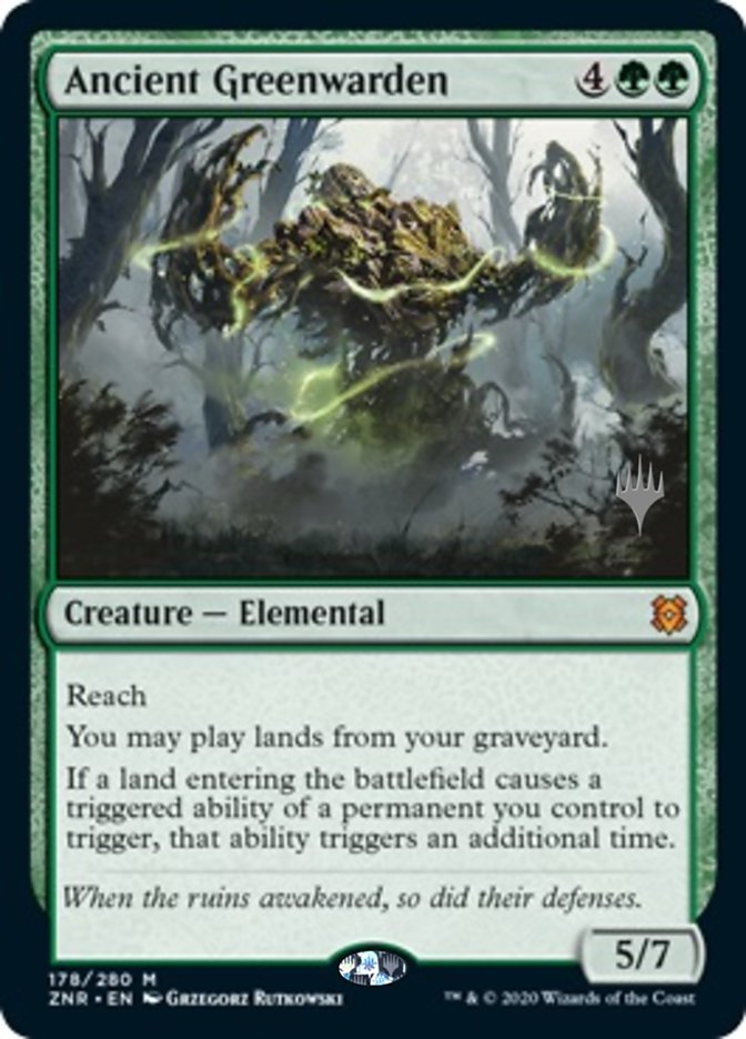 Ancient Greenwarden - Foil - Promo Pack