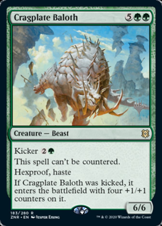 Cragplate Baloth - Foil - Promo Pack