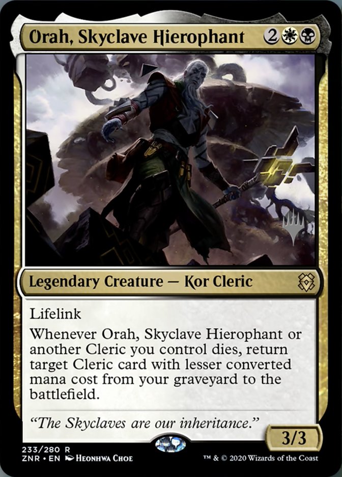 Orah, Skyclave Hierophant - Foil - Promo Pack