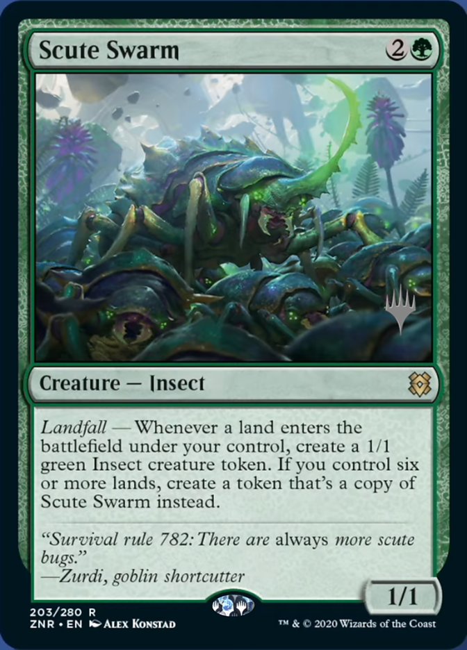 Scute Swarm - Foil - Promo Pack