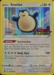 Snorlax - SWSH068 - Staff Prerelease Promo