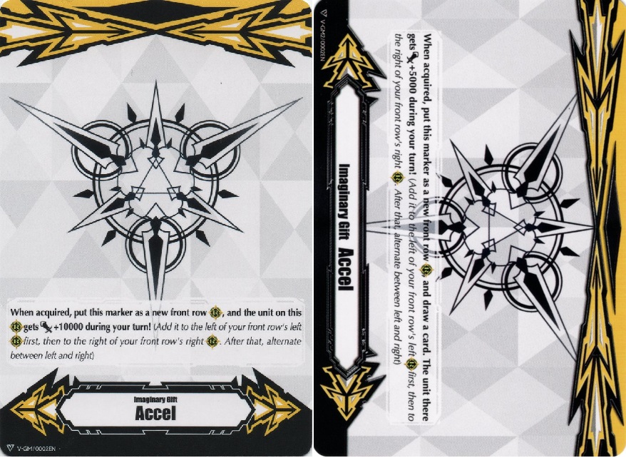 Imaginary Gift [Accel] V-GM/0002EN // [Accel II] V-GM2/0002EN