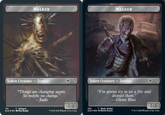 Walker (Winslow) Token // Walker (Blade Walker) Token - Foil