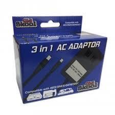 Old Skool High Powered 3 IN 1 AC Adapter - SNES / NES / Genisis 1