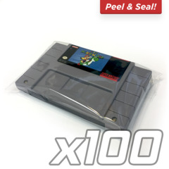 Old Skool Snes Cartridge Bags [500-Pack]