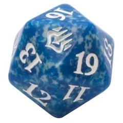 Magic Spindown Die - War of the Spark - Blue