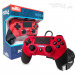 Old Skool DOUBLE-SHOCK 4 Wired Controller for PS4 - Scarlet Red