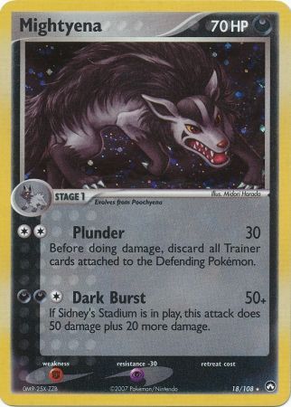 Mightyena - 18/108 - Theme Deck Exclusive