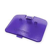 Old Skool N64 Expansion Port Cover - Grape