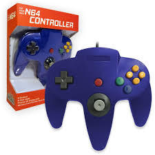 Old Skool N64 Controller Blue