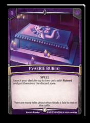 Evaerie Burial