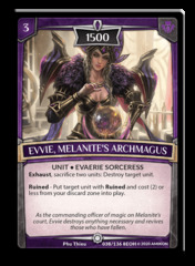 Evvie, Melanite's Archmagus