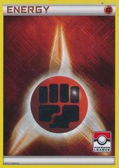 Fighting Energy - 2011 Unnumbered Crosshatch Holo League Promo