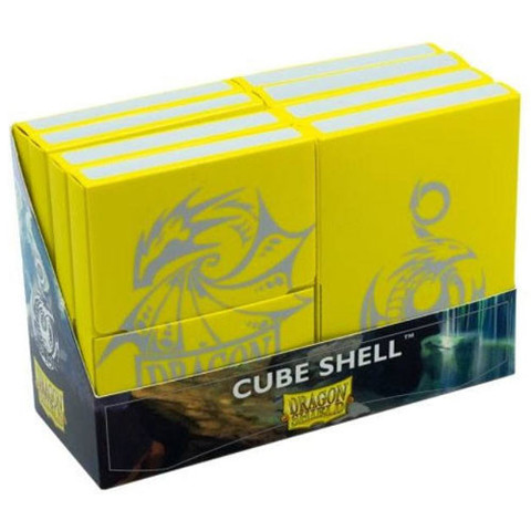 Dragon Shield - Cube Shell: Yellow (8)