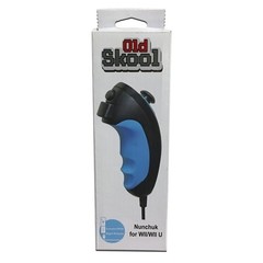 Old Skool Nunchuck Controller For Wii / Wii U Remote - Black