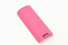 Old Skool Wii Remote replacement battery cover (PINK)