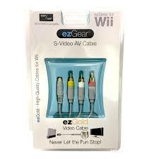 Old Skool ezGear S-Video AV Cable for Wii