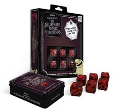 USAopoly - The Nightmare Before Christmas Premium D6 Dice Set in Tin