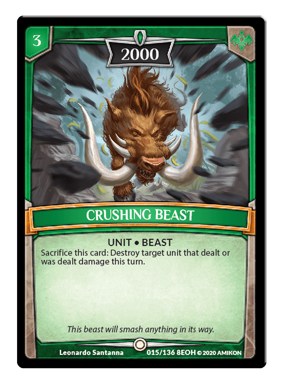 Crushing Beast - Foil