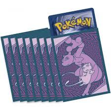 Pokemon TCG: Unified Minds Elite Trainer Box Card Sleeves - Mewtwo & Mew (65 Pack)