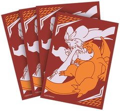 Pokemon TCG: Unbroken Bonds Elite Trainer Box Card Sleeves - Reshiram & Charizard (65 Pack)