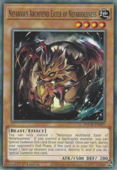 Nefarious Archfiend Eater of Nefariousness - SDCH-EN007 - Common - 1st Edition