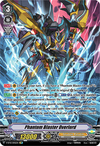 Phantom Blaster Overlord - V-BT10/SP02EN - SP