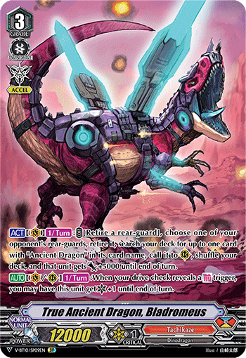 True Ancient Dragon, Bladromeus - V-BT10/SP09EN - SP