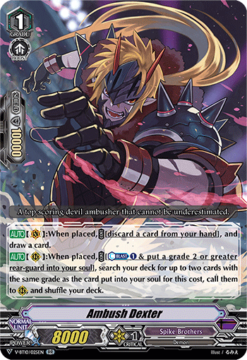Ambush Dexter - V-BT10/025EN - RR