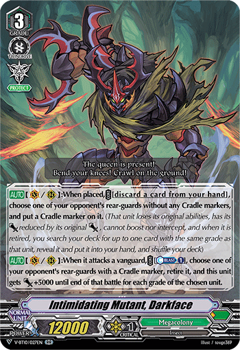 Intimidating Mutant, Darkface - V-BT10/027EN - RR