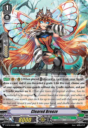 Cleared Breeze - V-BT10/046EN - R