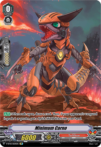 Minimum Carno - V-BT10/SP29EN - SP