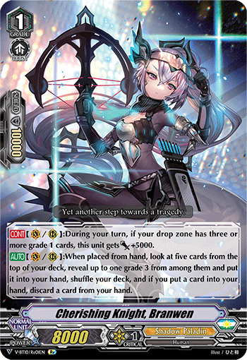 Cherishing Knight, Branwen - V-BT10/Re01EN - Re