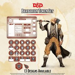 D&D Token Set: Barbarian