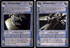 Star Wars CCG: Rebel Leader & Gold Leader Pack Booster Pack