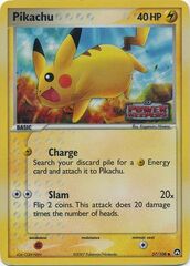 Pikachu - 57/108 - Common - Reverse Holo (Stamped)