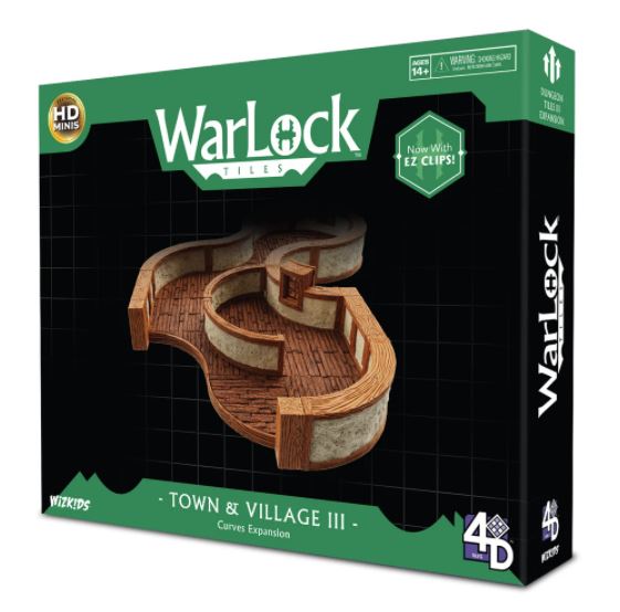 Warlock Tiles: Town & Village III - Curves