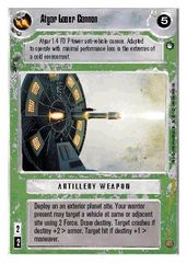 Atgar Laser Cannon - Unlimited - Uncommon