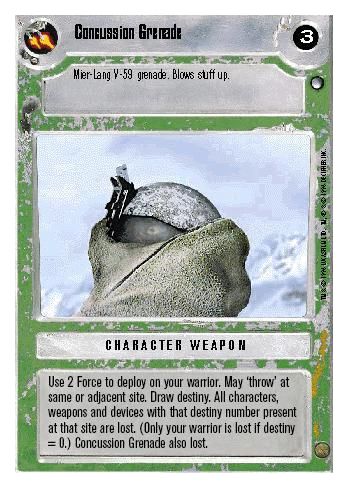 Concussion Grenade - Unlimited