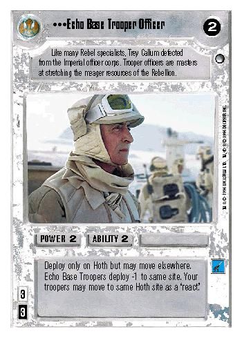 Echo Base Trooper Officer - Unlimited