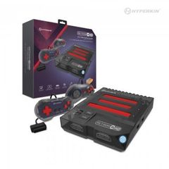 RetroN 3 HD 3-in-1 Retro Gaming Console for NES, Super NES/Super Famicom, and Genesis/Mega Drive (Space Black) - Hyperkin