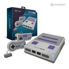 RetroN 2 HD Gaming Console for NES/ Super NES/ Super Famicom (Gray) - Hyperkin