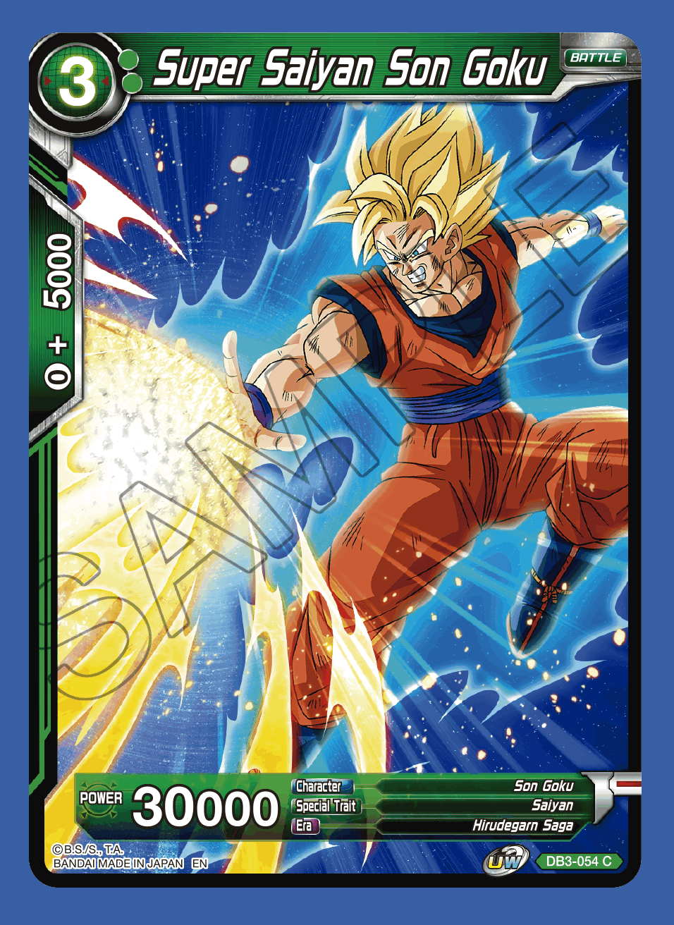 Super Saiyan Son Goku - DB3-054 - C