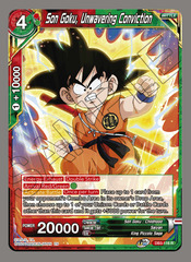 Son Goku, Unwavering Conviction - DB3-116 - R