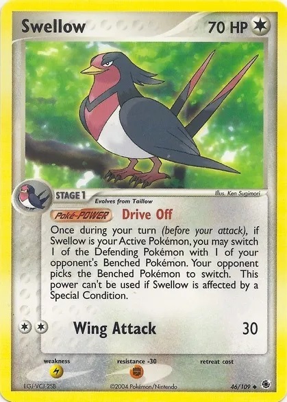 Swellow - 46/109 - Uncommon